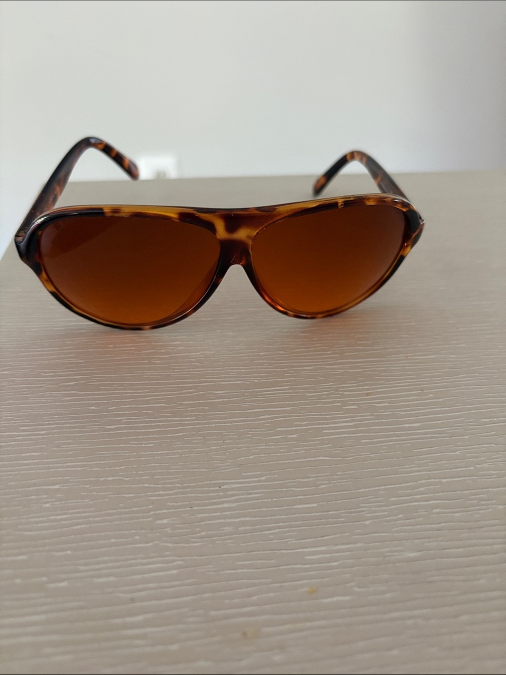 Men's Tortoiseshell Sunglasses with Brown Lenses